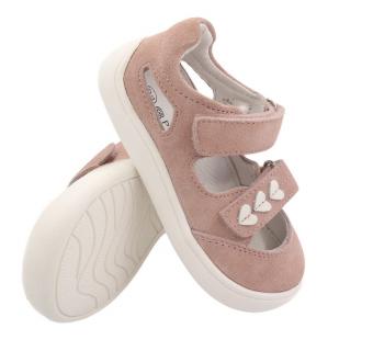 Dětské letní barefoot boty Protetika TERY pink