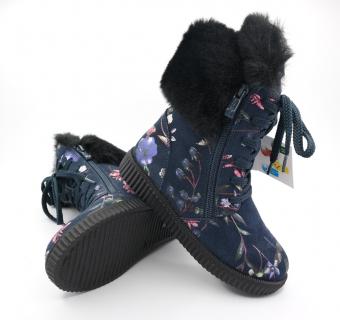 Zimní dětská obuv Protetika Kaja Navy