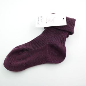 Dětské ponožky Jeej design Mulberry (tmavě fialová)