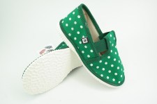 Detské papuče RAK 943022 - Zelená bodka