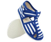 Detské papuče RAK 100015-3 - Modrý pásik