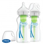 Dojčenská Antikoliková fľaša Dr.Browns Options+ Wide-Neck 270ml 2 ks (WB92600)